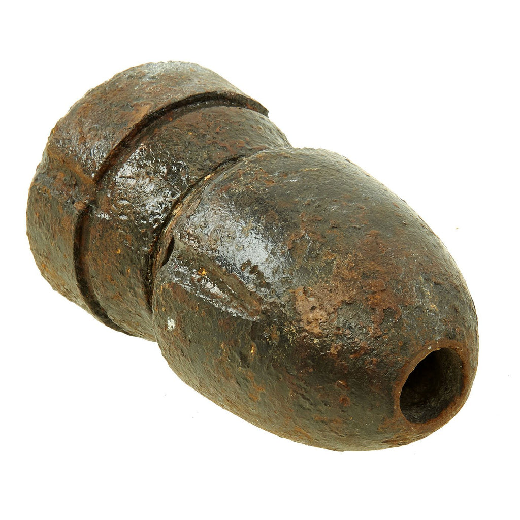 Original U.S. Civil War Federal M1841 6-pounder Hotchkiss Cannon Artillery Shell 3.67" - Battle of Campbell's Station Original Items