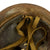 Original Japanese WWII Service Worn Type 92 Army Combat Helmet with Liner and Chinstrap - Tetsubo Original Items