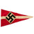 Original German WWII HJ Member Vehicle Pennant Flag - German Youth Organization Original Items