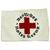 Original German WWII DRK Red Cross Armband with Fabric Identity Card - Deutsches Rotes Kreuz Original Items