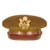 Original U.S. WWII Army Officer Wool Felt Visor Service Cap - Unissued Condition - Size 7 ⅜ Original Items
