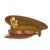 Original U.S. WWII Army Officer Wool Felt Visor Service Cap - Unissued Condition - Size 7 ⅜ Original Items