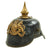 Original German WWI Bavarian Model 1896 Line Infantry EM/NCO Pickelhaube Helmet Original Items