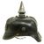 Original Imperial German WWI Grand Duchy of Baden M1915 EM/NCO Infantry 55cm Pickelhaube Helmet Original Items