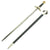 Original German WWII Aluminum Fitted Luftwaffe Officer Sword by Rare Maker F. & A. Helbig Original Items