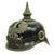 Original German WWI Prussian M1915 Infantry EM/NCO Pickelhaube Spiked 56cm Helmet - dated 1918 Original Items