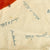 Original Japanese WWII Japanese "Meatball" Silk Flag Captured & Signed by 33rd Infantry Division Soldiers - 27" x 38" Original Items