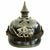 Original German WWI Prussian M1915 Infantry EM/NCO Pickelhaube Spiked Helmet - Depot & Regt. Marked Original Items