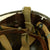Original U.S. WWII 1943 M1 McCord Swivel Bale Front Seam Helmet with Period Mickey Mouse Paint Job Original Items