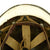 Original U.S. WWII 1943 M1 McCord Swivel Bale Front Seam Helmet with Period Mickey Mouse Paint Job Original Items