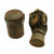 Original Imperial German WWI M1917 Ledermaske Leather Gas Mask with Can & Filter - dated 1918 Original Items