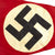 Original German WWII NSDAP Political National Pennant Flag - 17" x 34" Original Items