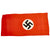 Original German WWII NSDAP National Flag Small Political Banner - 76" x 36" Original Items