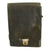 Original German WWII Black Leather Map Case Notebook for Civic Fire Protection Police Original Items
