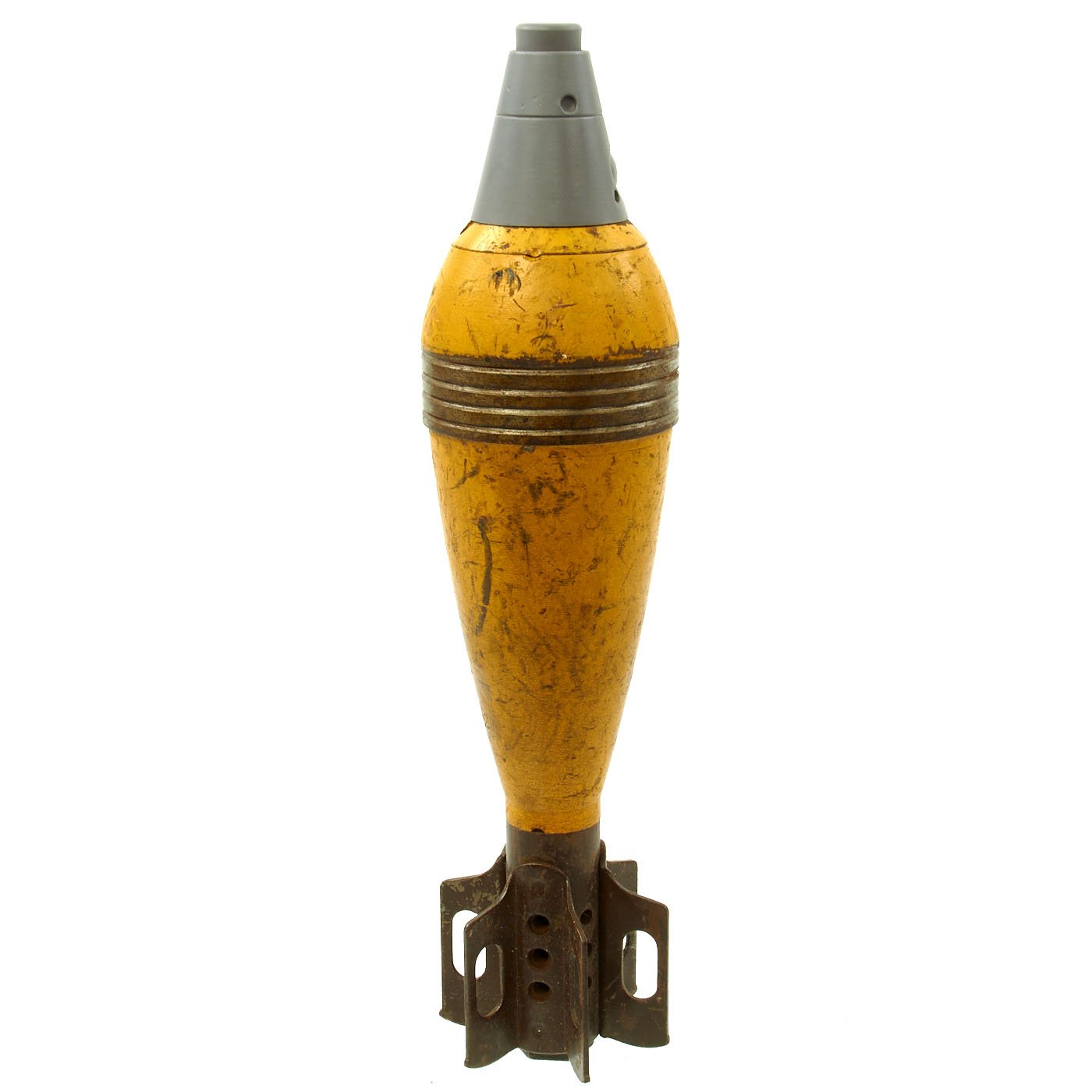 Original U.S. WWII 81mm Mortar M43 HE Shell – International Military ...