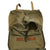 Original German WWII SS VT Tornister Cowhide Backpack with Shoulder Straps and Partial Label - Dated 1939 Original Items