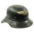 Original German WWII M38 Luftschutz Beaded Gladiator Air Defense Helmet - marked & dated 1940 Original Items