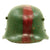 Original WWI Austro-Hungarian M17 Medic Steel Helmet with Partial Liner - Size 66 Original Items