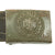 Original German WWII Wehrmacht Army Heer Leather Belt with Steel Buckle by Hermann Aurich - dated 1941 Original Items
