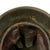 Original German WWII M42 Service Worn Single Decal Army Heer Helmet with 56cm Liner - ET64 Original Items