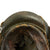 Original German WWII M42 Service Worn Single Decal Army Heer Helmet with 56cm Liner - ET64 Original Items