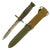 Original U.S. WWII M4 Bayonet by Imperial for the M1 Carbine with M8A1 Scabbard by B.M. Co Original Items