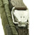 Original U.S. Cold War Back Pack Style Parachute and Harness with Canopy Original Items