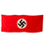 Original WWII Flag Lot - U.S. Red Cross Medic Large Flag & German NSDAP Large Political Flag - 2 Items Original Items