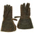 Original U.S. WWII Motorcyclist or Aviator Gauntlet Gloves Dated 1940 Original Items