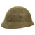 Original Imperial Japanese Army WWII Last Ditch Converted Type 90 Civil Defense Helmet Original Items