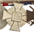 Original German WWI & WWII Era Medal Bar with EKII, Hessian Honor Decoration & DRK Medal - 5 Awards Original Items