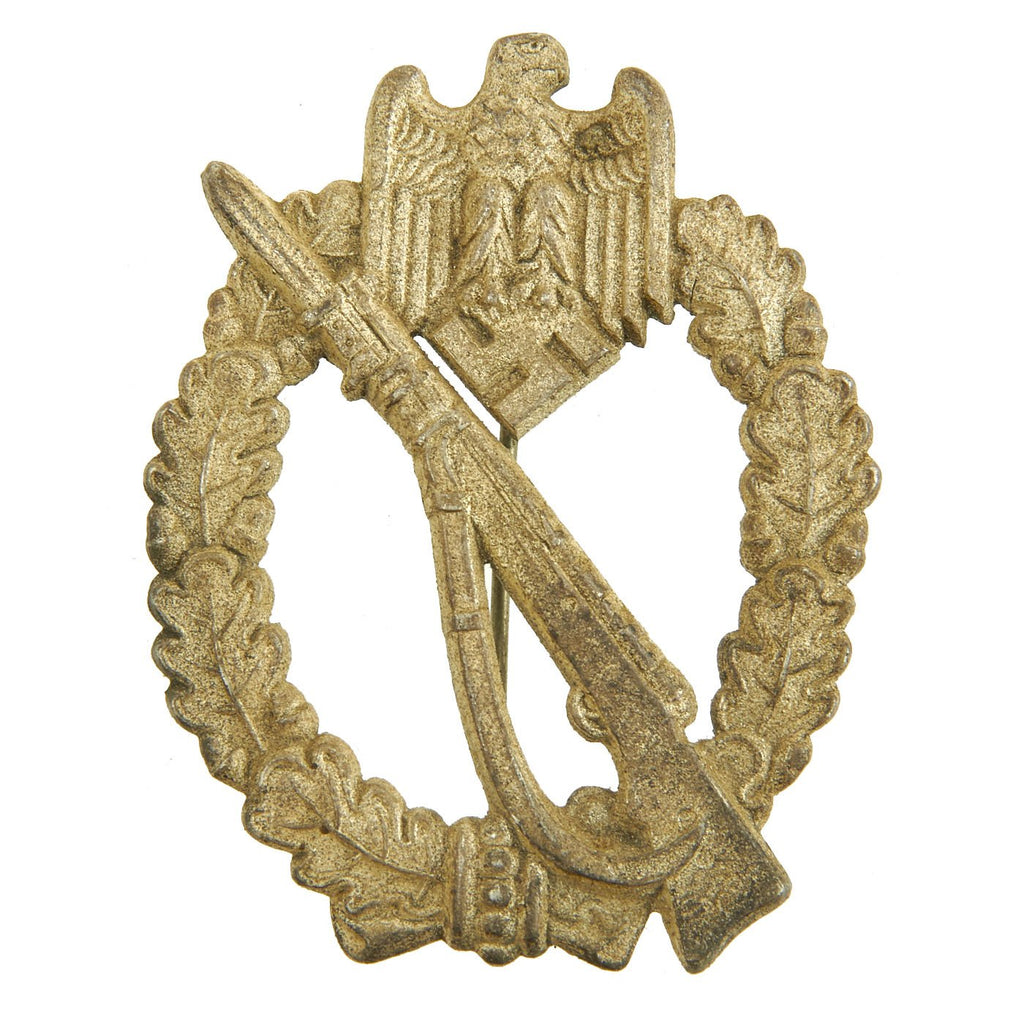 Original German WWII Silver Grade Infantry Assault Badge by Josef Feix & Söhne of Gablonz Original Items