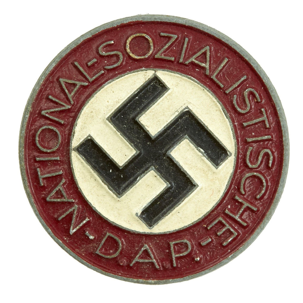 Original German NSDAP Party Enamel Membership Badge Pin by Anton Schenkls Nachf. - RZM M1/146 Original Items