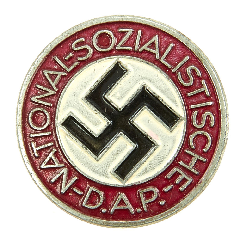 Original German NSDAP Party Enamel Membership Badge Pin by Steinhauer & Lück - RZM 1/63 Original Items