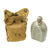 Original U.S. WWII M1917 Mounted Cavalry Canteen with Cup by L.F.&C. in Carrier - dated 1918 & 1917 Original Items