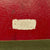 Original U.S. WWII - Korean War Named M1 McCord Front Seam Helmet painted Red with Firestone Liner Original Items
