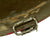 Original U.S. WWII - Korean War Named M1 McCord Front Seam Helmet painted Red with Firestone Liner Original Items