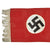 Original German WWII USGI Bring Back Set of Two Partial Funeral Sashes with Fringes Original Items