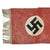 Original German WWII USGI Bring Back Set of Two Partial Funeral Sashes with Fringes Original Items
