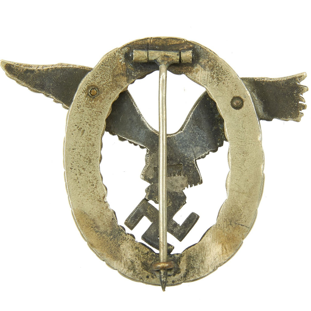 Original German WWII Luftwaffe Pilot's Badge by C.E. Juncker Berlin ...