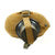 Original German WWII Afrikakorps Aluminum M31 Canteen with Canvas Harness & Bakelite Cup - dated 1942 Original Items