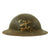 Original WWI U.S. M1917 Doughboy Helmet with Replicated 3rd Battalion 6th Marines Marking - 2nd Division Original Items