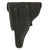 Original German WWII 1941 dated Black P.08 Luger Holster with Waffenamt Proof Original Items
