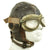 Original German WWII Luftwaffe LKpW101 Winter Flying Helmet with Type 295 Flight Goggles by Auer Original Items