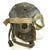 Original German WWII Luftwaffe LKpW101 Winter Flying Helmet with Type 295 Flight Goggles by Auer Original Items