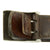 Original German WWII Wehrmacht Army Heer EM/NCO Belt with Pebbled Aluminum Buckle - dated 1936 & 1938 Original Items