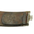 Original German WWII Wehrmacht Army Heer EM/NCO Belt with Pebbled Aluminum Buckle - dated 1936 & 1938 Original Items