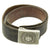 Original German WWII Wehrmacht Army Heer EM/NCO Belt with Pebbled Aluminum Buckle - dated 1936 & 1938 Original Items