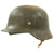 Original German WWII M40 Battle Damaged Heer Army Helmet with Size 56cm Liner - ET64 Original Items