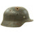 Original German WWII M40 Battle Damaged Heer Army Helmet with Size 56cm Liner - ET64 Original Items